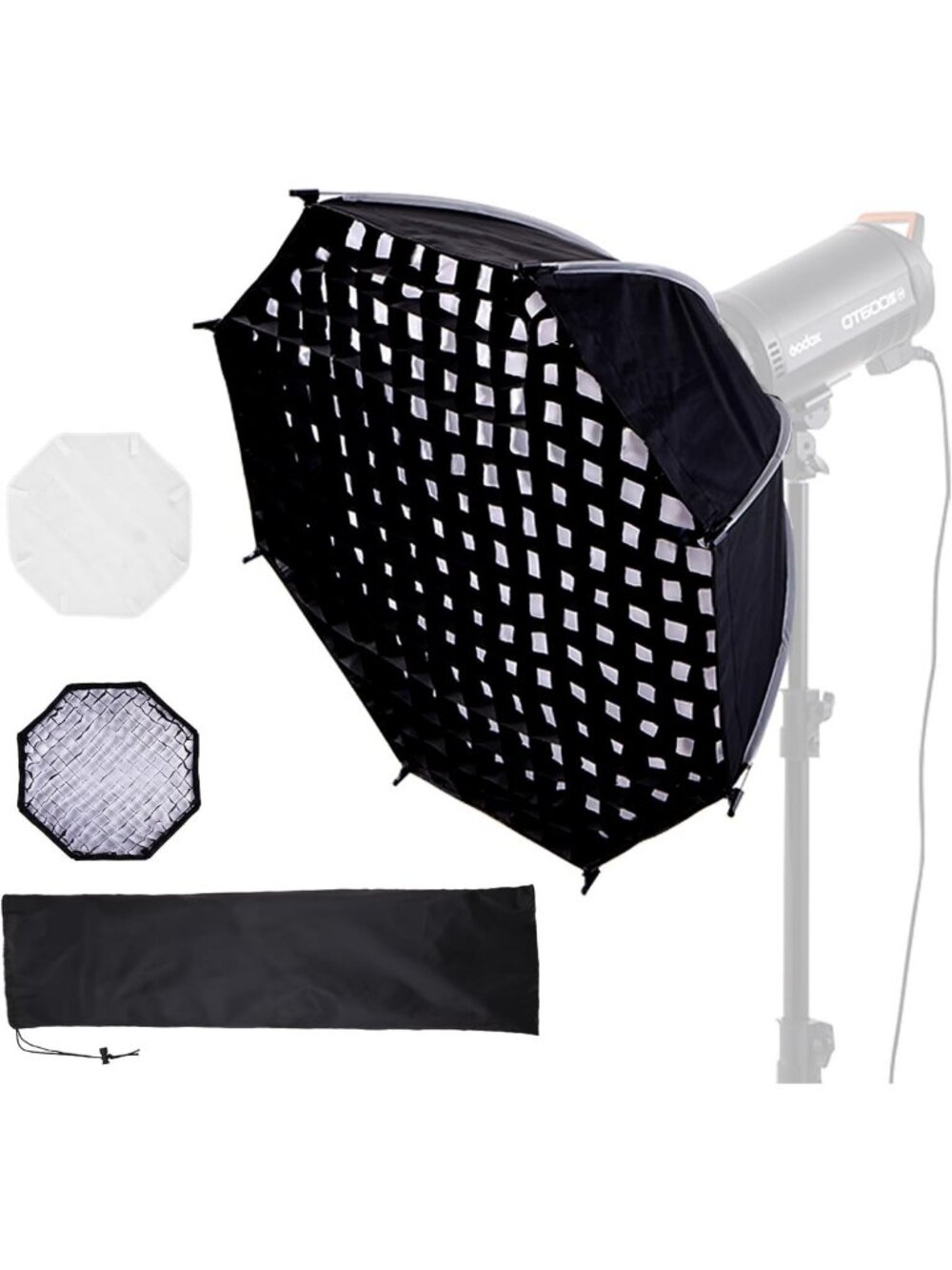 35.4” Octagonal Softbox with Quick Release - Perfect for Studio Lighting